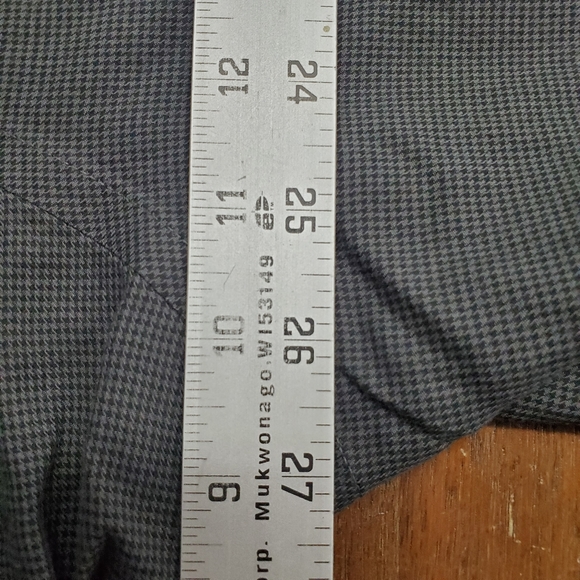 Roundtree & Yorke Men's 2XL XXL Dress Shirt Button Down Black Long Sleeve - Picture 7 of 9